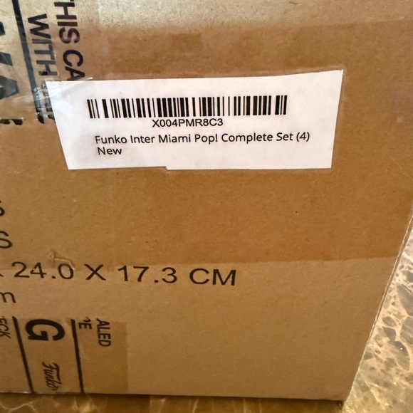 Funko Pop! Full Set Inter Miami Vinyl Figures - Picture 6 of 7